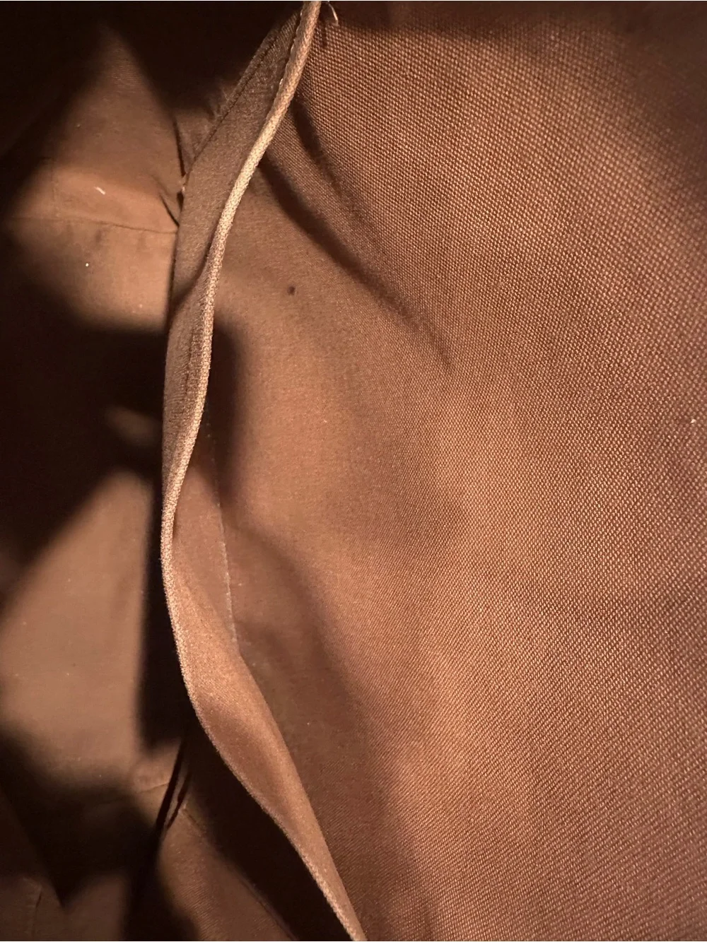 Louis Vuitton Monogram Canvas Tote with Tan Straps